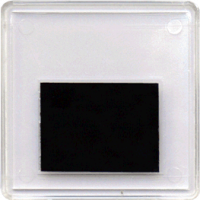 Магнит акриловый (65х65 мм) заготовка под полиграфическую вставку, прозрачный 