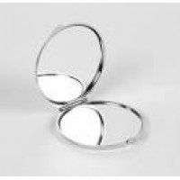 Зеркальце для сублимации (круглое, серебро, Д = 6 см)
