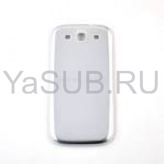 Чехол для Samsung Galaxy S3 i9300 (пластик серебро) для сублимации