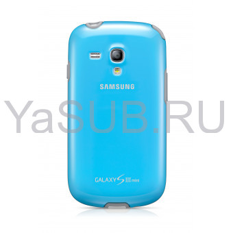 Чехол для Samsung Galaxy S3 i9300 (пластик голубой) для сублимации