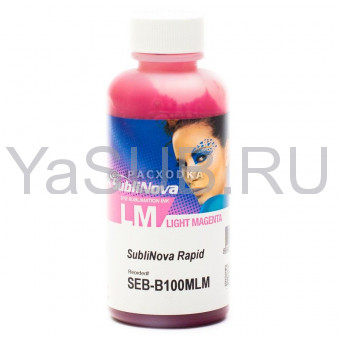 Сублимационные чернила SEB-B100MLM для Epson SubliNova Rapid, Light Magenta,100 ml, InkTec										