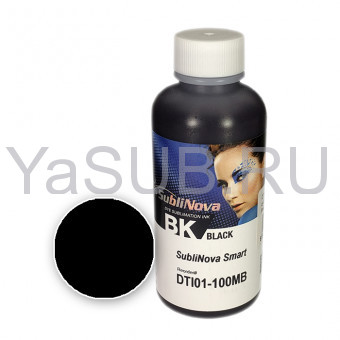 Сублимационные чернила DTI01-100MB для Epson Piezo, Sublinova Smart, Black,100 ml, InkTec
