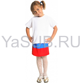  Футболка, двухслойная, 40 для сублимации