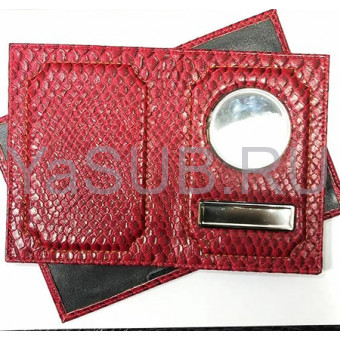 Автодокументы Обложка из натуральной кожи Рептилии - Крансый